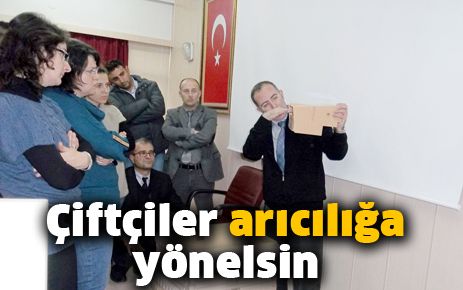 Çiftçiler arıcılığa yönelsin