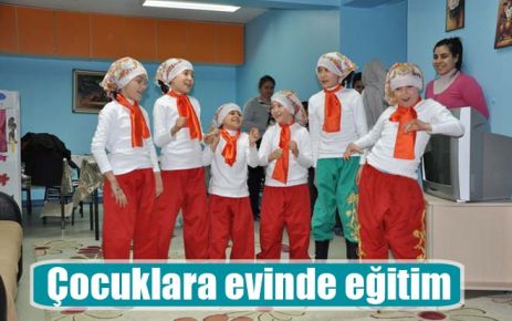 Çocuklara evinde eğitim