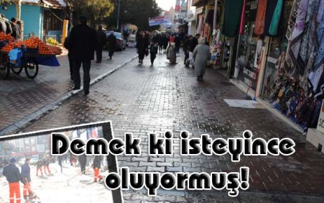 Demek ki isteyince oluyormuş!