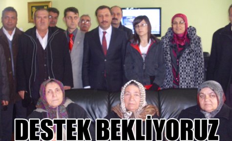 DESTEKLERİ BEKLİYORUZ