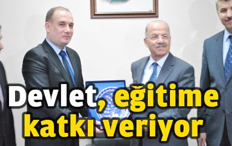 Devlet eğitime önemli katkı veriyor