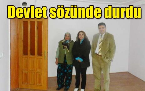 Devlet sözünde durdu