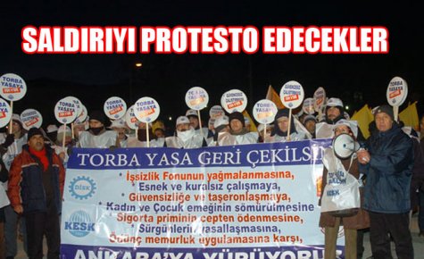 EĞİTİM-SEN SALDIRIYI PROTESTO EDECEK