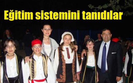 Eğitim sistemini tanıdılar