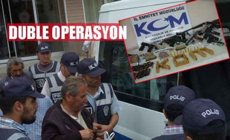 EMNİYETTEN DUBLE OPERASYON