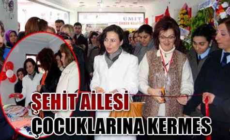 EMNİYET?TEN ŞEHİT AİLESİ ÇOCUKLARINA KERMES