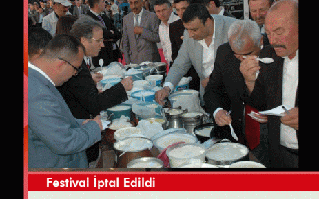 Festival iptal edildi 