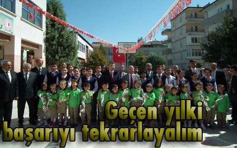 Geçen yılki başarıyı tekrarlayacağız