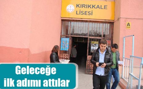 Geleceğe ilk adımı attılar 