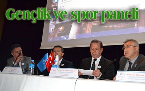 Gençlik ve spor paneli