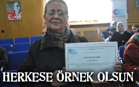 Herkese örnek olsun