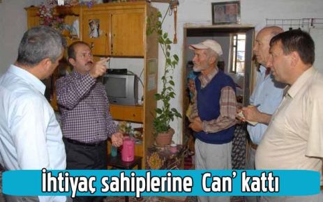 İhtiyaç sahiplerine ?Can? kattı