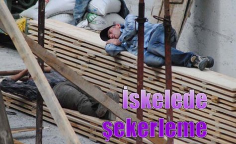 İskelede şekerleme