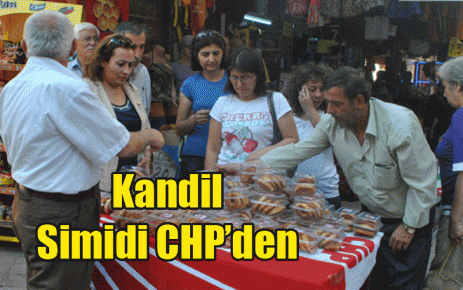 Kandil Simidi CHP?den 