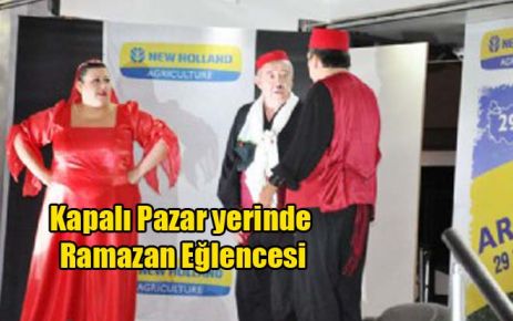 Kapalı Pazar yerinde Ramazan Eğlencesi