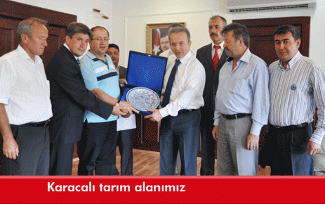 Karacalı tarım alanımız 