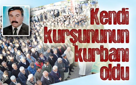  Kendi kurşununun kurbanı oldu