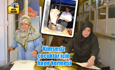 Kimsesiz çocuklar için hayır kermesi