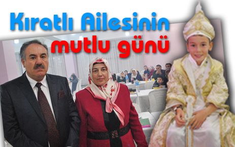 Kıratlı Ailesinin mutlu günü