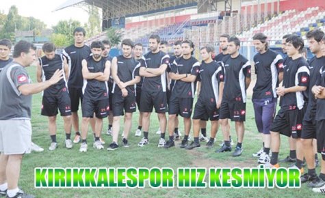 KIRIKKALESPOR HIZ KESMİYOR