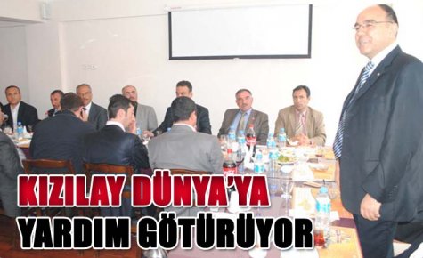 KIZILAY DÜNYA?YA YARDIM GÖTÜRÜYOR