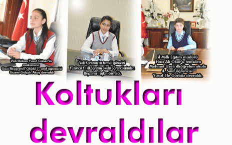 Koltukları devraldılar 