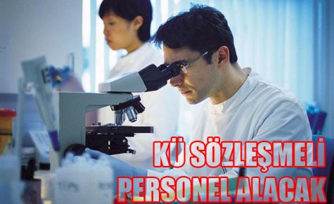 KÜ SÖZLEŞMELİ PERSONEL ALACAK