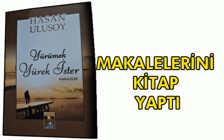 Makalelerini kitap yaptı