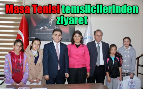 Masa Tenisi temsilcilerinden ziyaret