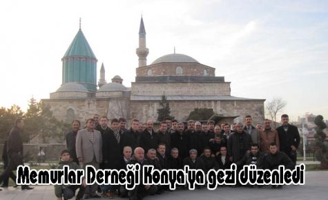 Memurlar Derneği Konya`ya gezi düzenledi