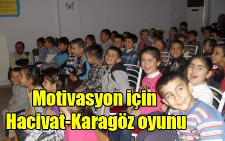 Motivasyon için Hacivat-Karagöz oyunu