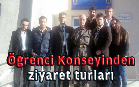 Öğrenci konseyinden ziyaret turu