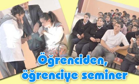 Öğrenciden, öğrenciye seminer