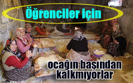 Öğrenciler için ocak başından kalkmıyorlar