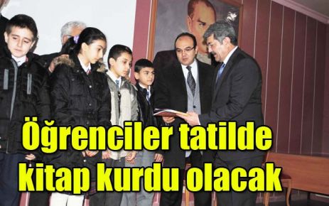 Öğrenciler tatilde kitap kurdu olacak