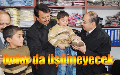 Onlar da üşümeyecek 