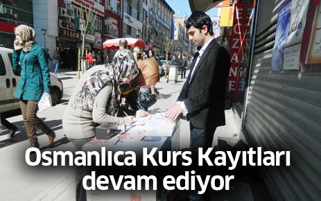 Osmanlıca Kursu kayıtları devam ediyor