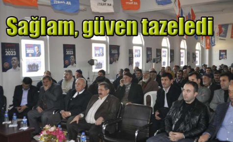 Sağlam, güven tazeledi