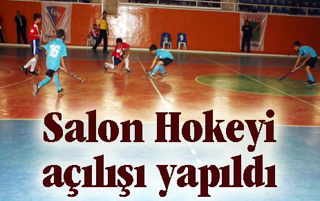 Salon Hokeyi açılışı yapıldı