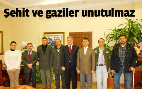 Şehit aileleri ve gaziler unutulmaz