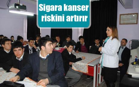 Sigara kanser riskini artırır 