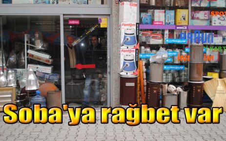 Soba`ya rağbet var