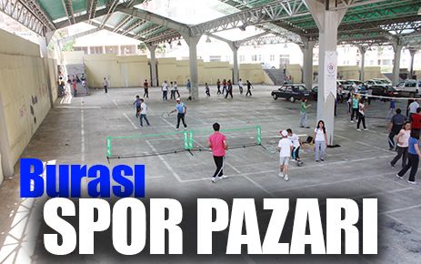 Spor pazarı hayat buldu