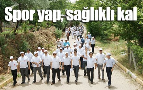 Spor yap sağlıklı yaşa 