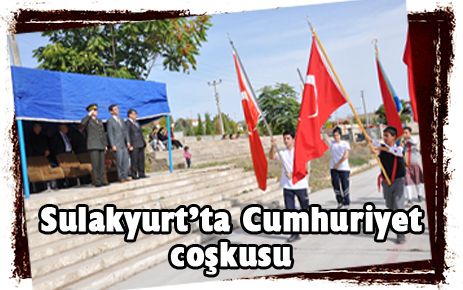 Sulakyurt`ta Cumhuriyet Bayramı Coşkusu