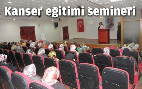 Sulakyurt`ta kanser eğitim semineri