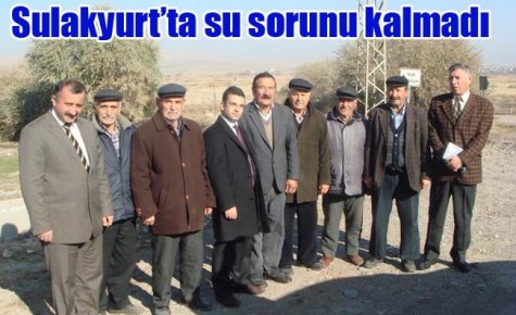 Sulakyurt?ta su sorunu kalmadı