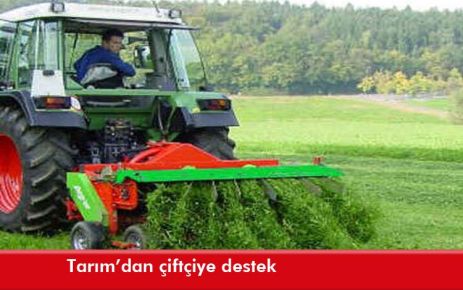 Tarım?dan çiftçiye destek