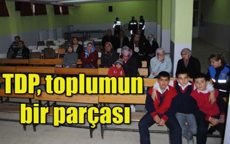 TDP, toplumun bir parçası