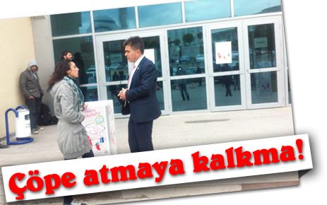 Tek kullanımlık sanma, çöpe atmaya kalkma